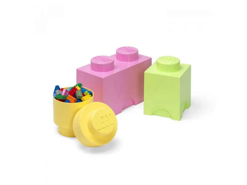 kutije za odlaganje set (3 kom): pastelne boje