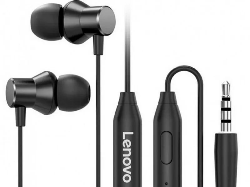HF130 Metal Headset, Black