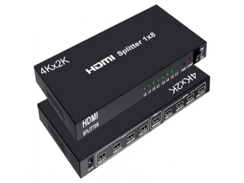 HDMI Spliter 1x8 2.0V (4K @ 60Hz) (666)