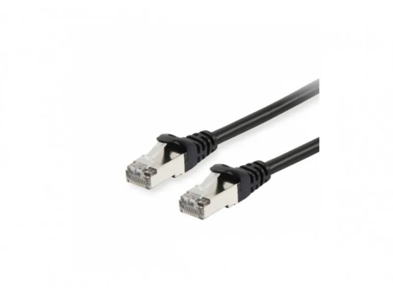 Patch Cord cat.6A SFTP 2m crni
