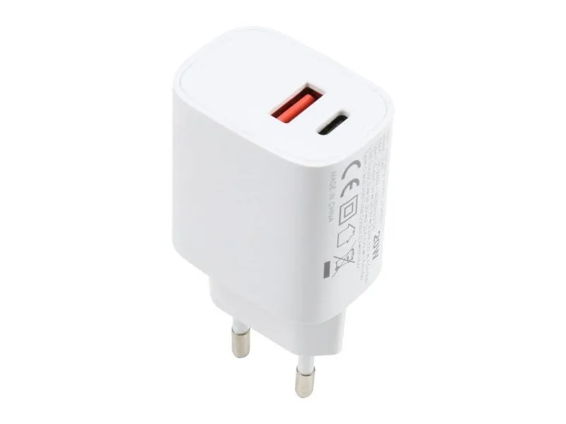 Strujni punjac 1xUSB+ 1xTIP C 20W