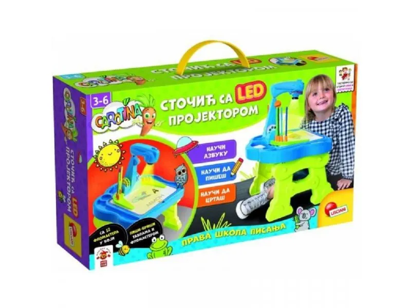 Carotina SR Edukativni Sto sa LED projektorom RS88614