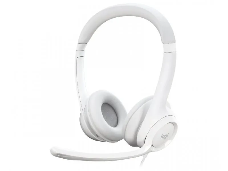 H390 Stereo Headset slušalice sa mikrofonom, bele