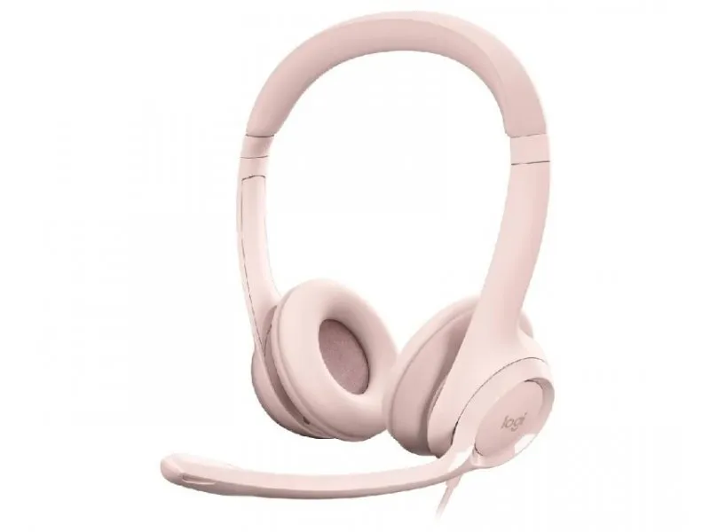 H390 Stereo Headset slušalice sa mikrofonom, roze