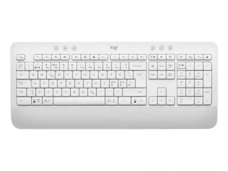 K650 Signature Wireless US, bela tastatura