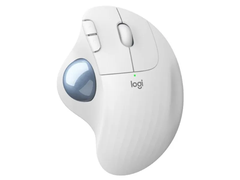 M575s ERGO Bluetooth Trackball Offwhite Blue ball miš