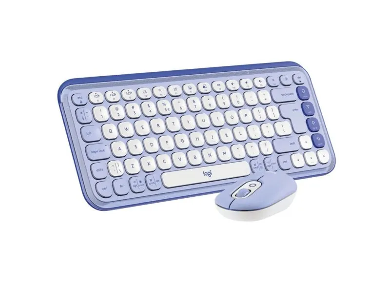 Pop Icon Combo Ljubiasta Tastatura i miš