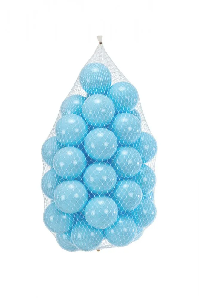 Loptice Bubble Pops 50 Blue