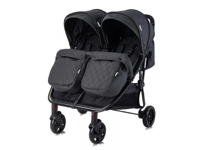 KOLICA ZA BLIZANCE DUO+TORBA - BLACK