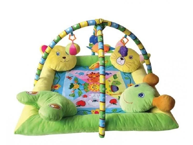 PODLOGA ZA IGRU PLAY GYM SA 4 JASTUCETA (88x88cm)