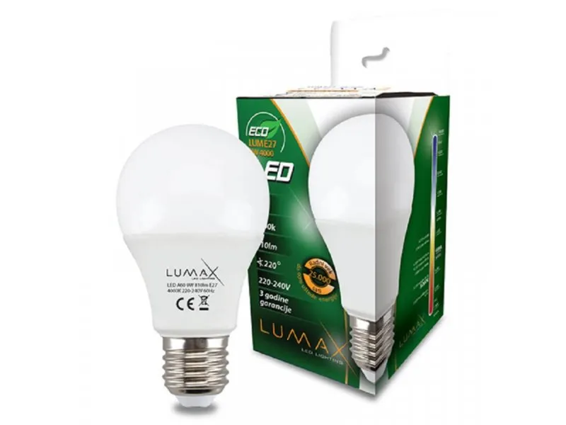 ECO LED sijalica E27 – 9W 4000