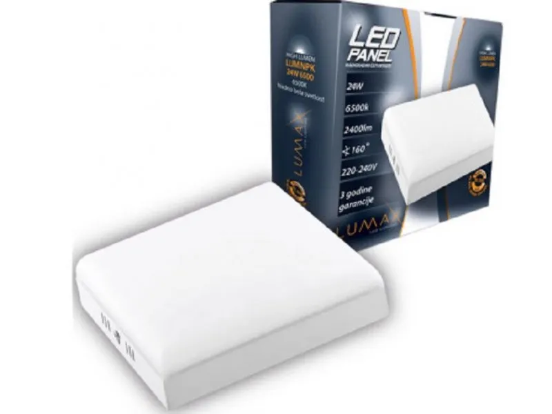 LED panel high lumen frameless LUMUPK-24W 6500K Ugradni-Cetvrtasti 2400 lm ( 4585 )