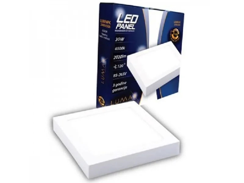 Led Panel Sunflower LUMNPK-30W 6500K Nadgradni-Cetvrtasti 2400 lm
