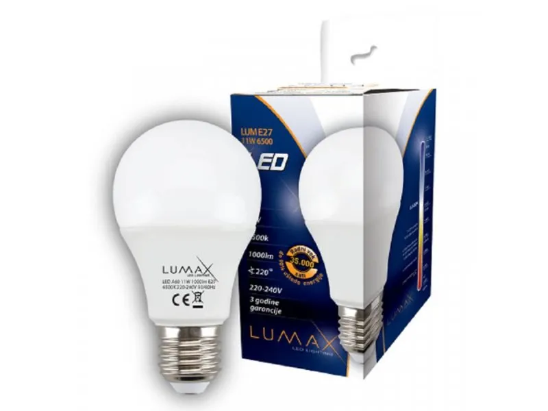 LED sijalica E27 – 11W 6500