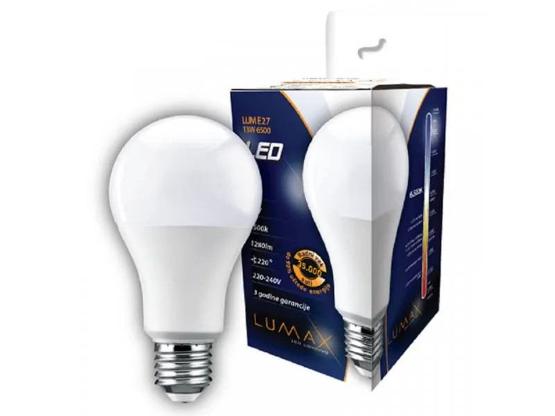 LED sijalica E27 – 13W 6500