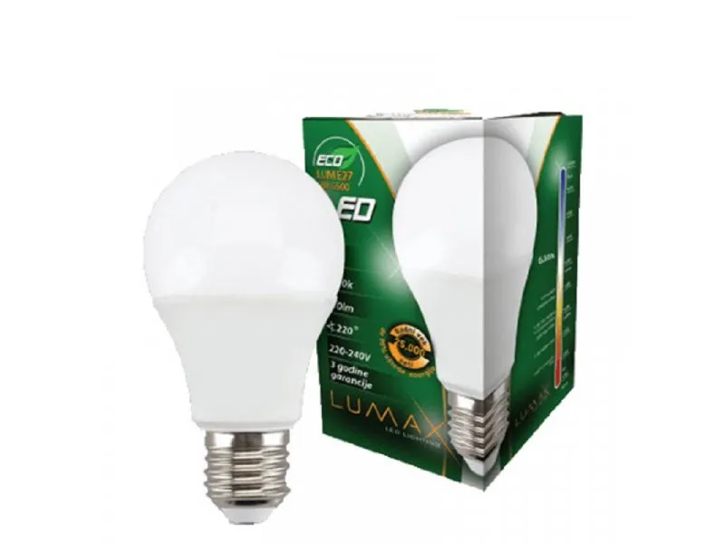sijalica LED ECO LUME27-9W 6500K 1/10 ( 3744 )