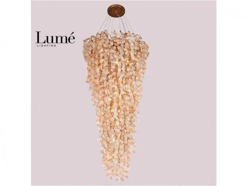 205 LUSTER 25*G9 BRONZA