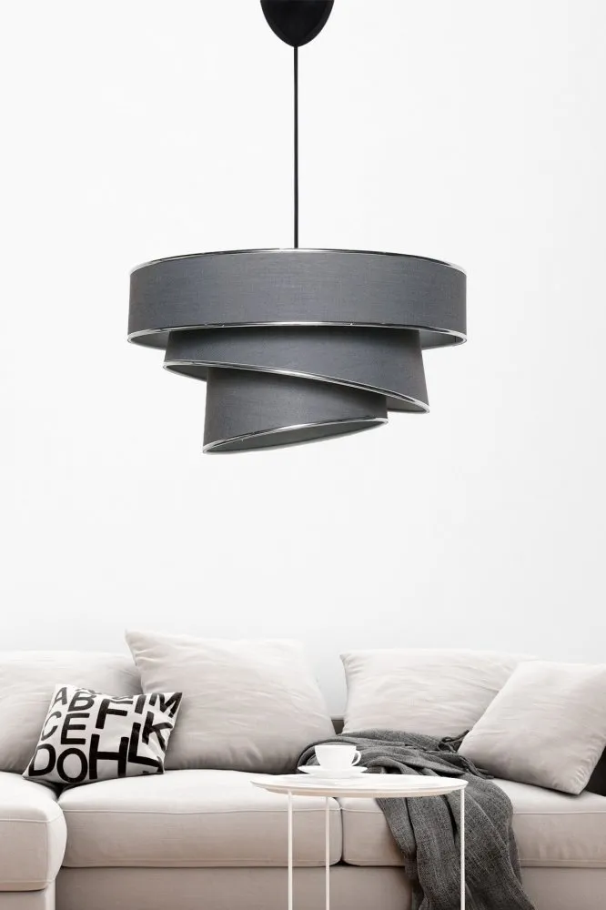 Luster Couper Anthracite Silver