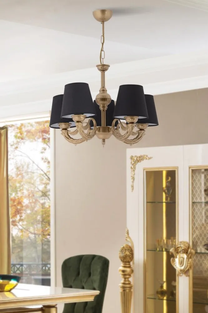 Luster Fiona Black Gold