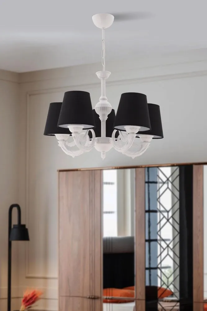 Luster Fiona Black White