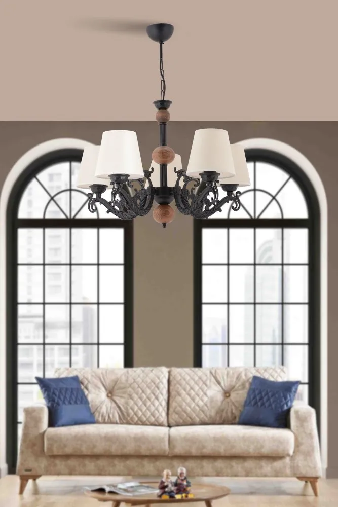 Luster Fiona Wood White Black Brown