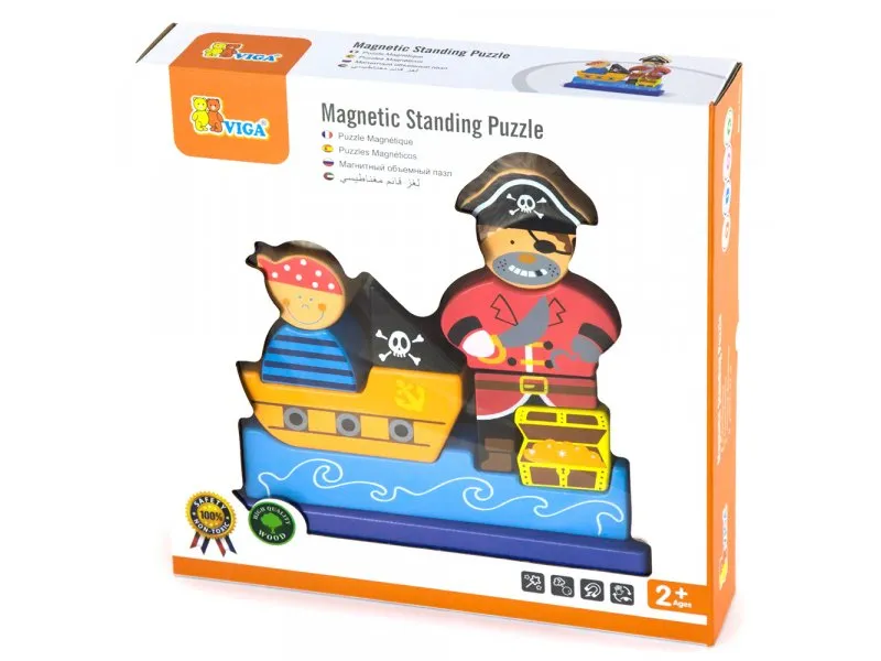 Magnetna puzzla - pirati