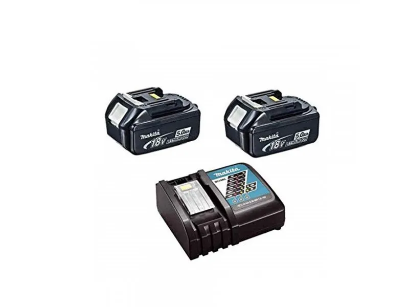 SET 8 BL1850B 2 x 5Ah + DC18RC brzi punjac 18 V