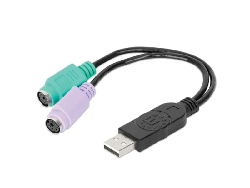 179027 USB 2.0 - 2x PS/2 adapter