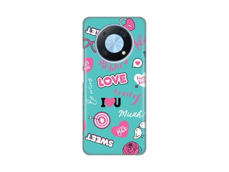Maska Silikonska Print za Huawei Y90 Love