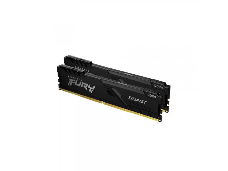 DIMM DDR4 64GB 2x32GB 3200MHz KF432C16BBK2/64 Fury Beast Black