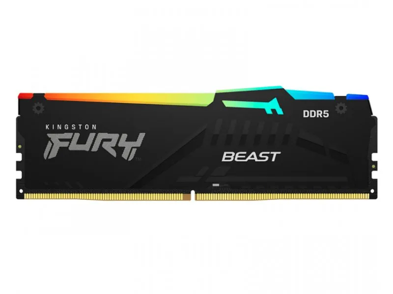 DIMM DDR5 16GB 6800MT/s KF568C34BBA-16 FURY Beast Black RGB XMP