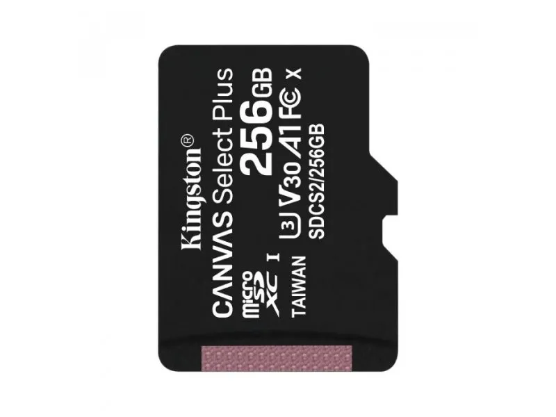 MikroSD 256GB SelectPlus bez ad. CL10 (SDCS2/256GBSP)