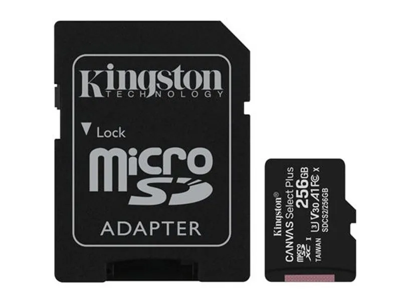 SDCS2/256GB/microSDXC/256GB/Class10 U3/100MB/s-85MB/s+adapter