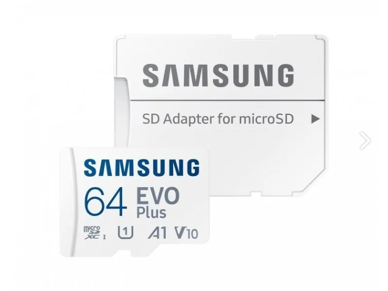 Evo Plus MicroSD Card 64GB class 10 + Adapter MB-MC64KA KAR00591