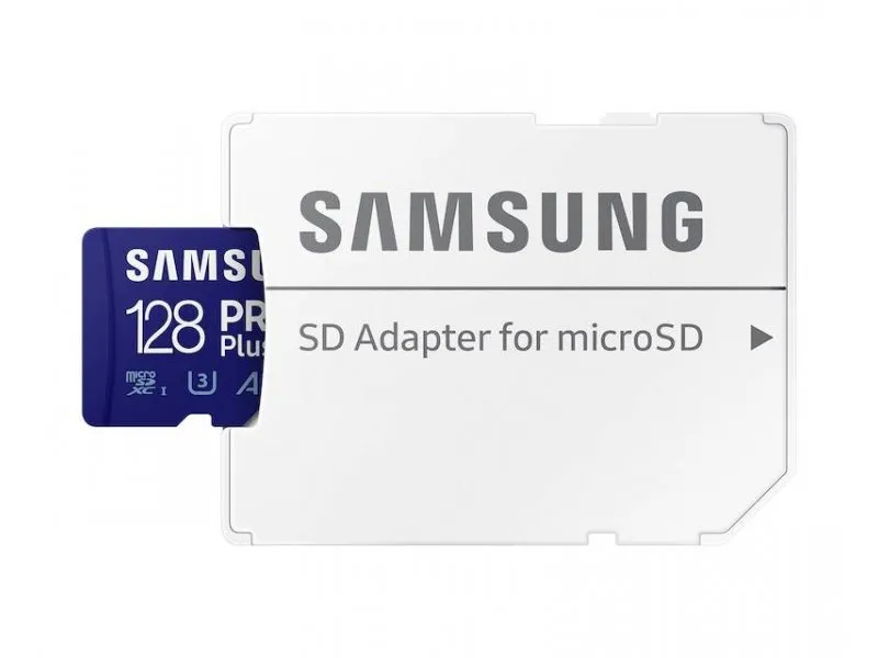 PRO PLUS MicroSDXC 128GB U3 Blue + SDXC Adapter (MB-MD128SA)