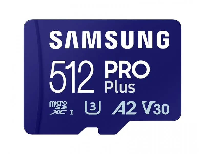 PRO PLUS MicroSDXC 512GB U3 + SD Adapter (MB-MD512SA)