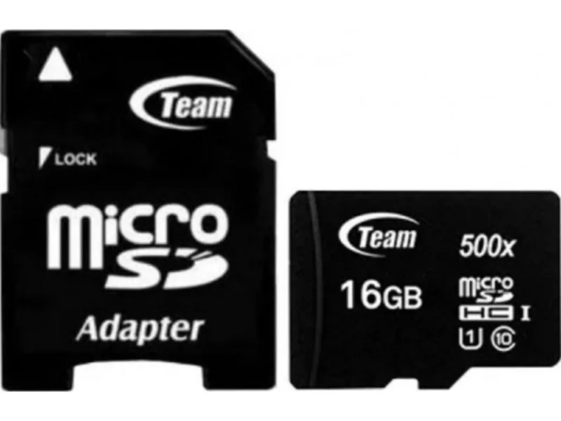 MICRO SDHC 16GB UHS-I +SD Adapter TUSDH16GCL10U03