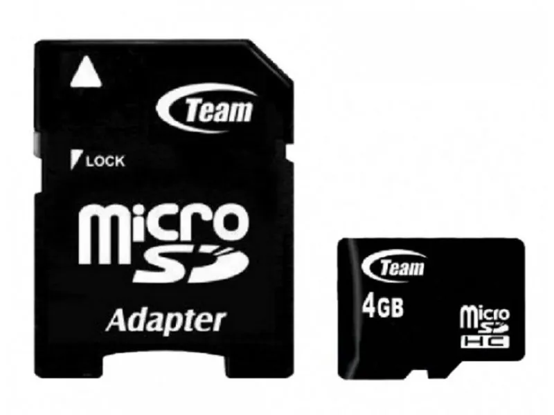 MICRO SDHC 4GB CLASS 10+SD Adapter TUSDH4GCL1003