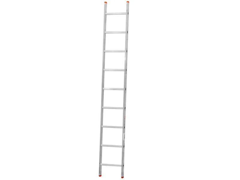 Merdevine aluminijumske, naslanjajuće, 9 gazišta