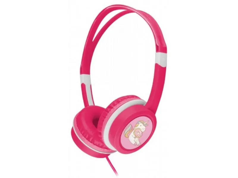 MHP-JR-PK Decije slusalice sa limiterom jacine zvuka 3,5mm Pink
