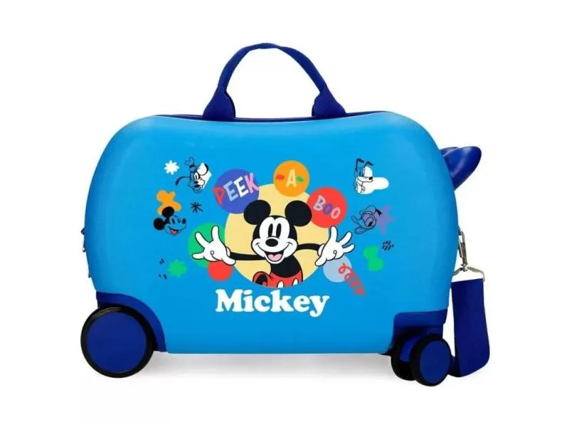 Dečji kofer za put i vožnju Disney Peek-a-boo blue 42210 plavi