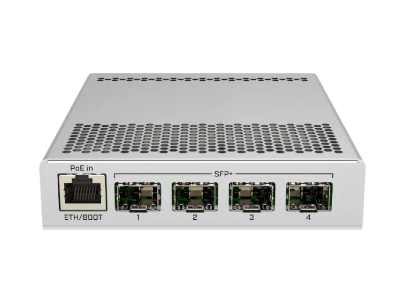 (CRS305-1G-4S+IN) Cloud Router Switch 305-1G-4S+IN, desktop enclosure