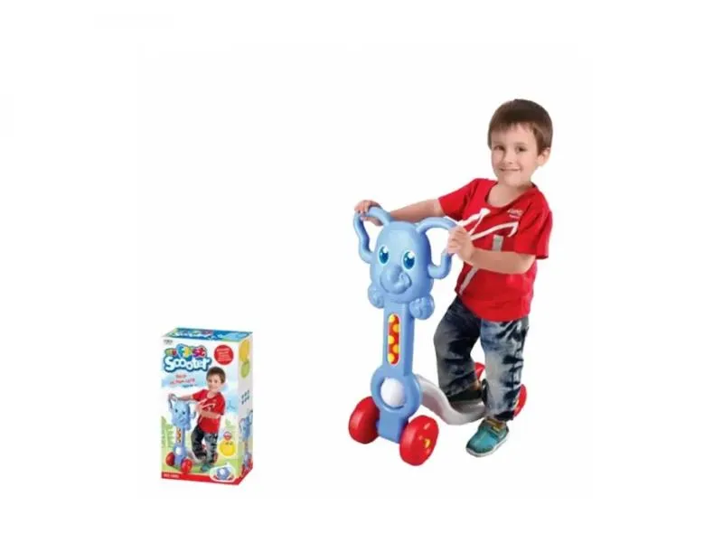 Moj prvi romobil na 4 točka, plavi slonić
