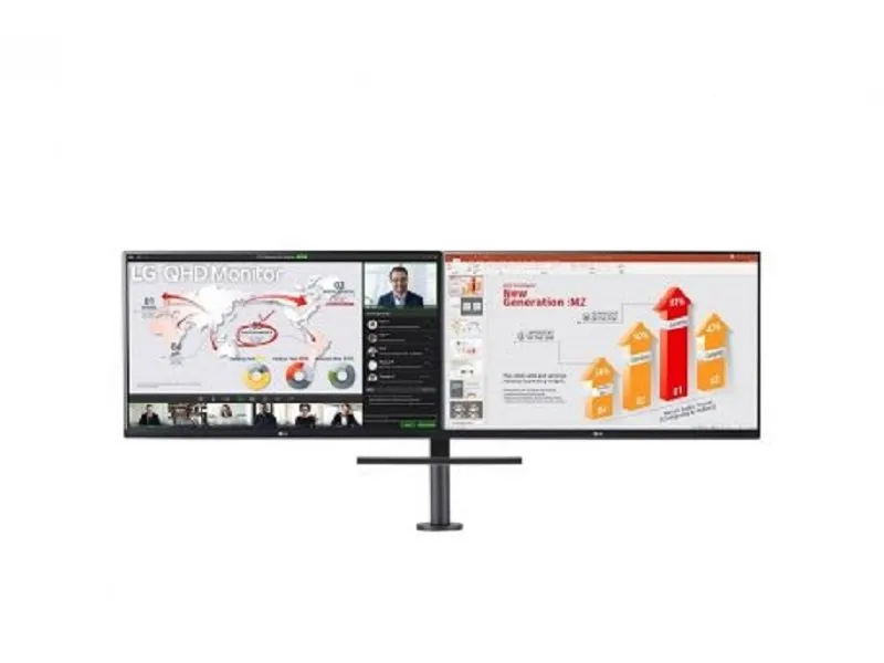 27QP88DP-BS IPS QHD Ergo Dual Type-C