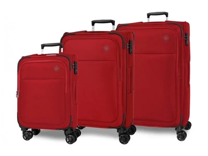 Set kofera 3/1 crvena boja 53.184.24