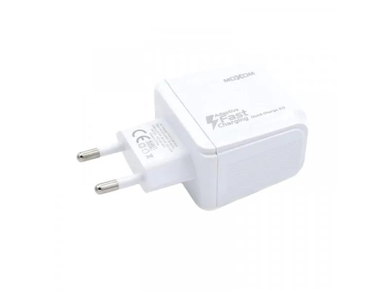 Punjač Moxom KH-67Y QC 3.0 Fast Lightning beli za Iphone P919