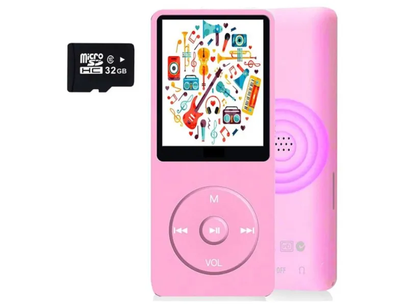MP3 Player Bluetooth 32GB pink