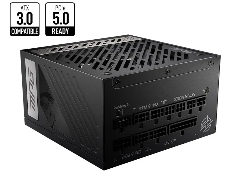 MPG 1000W A1000G PCIE5 Gold modularno napajanje