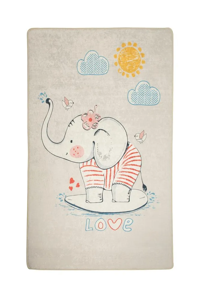 Multicolor dečiji tepih Lovely Grey 100 x 160 (876CHL1053)