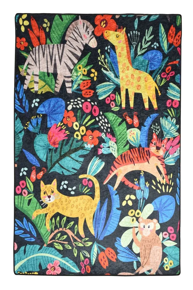 Multicolor tepih Zoo sa printom 100 x 160 (876CHL1183)